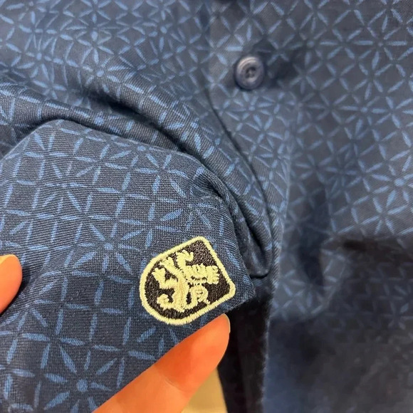 Nat Nast Silk Camp Short Sleeve Blue Hawaiian‎ Vacation Button Down Mens XL - Picture 3 of 8